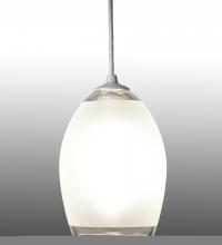 Meyda White 159312 - 6"W Sitka Mini Pendant