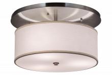 Meyda White 163333 - 18" Wide Cilindro Presidio Flushmount