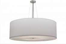 Meyda White 171177 - 48"W Cilindro White Textrene Pendant