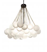 Meyda White 219003 - 40" Wide Bola Cascading Pendant