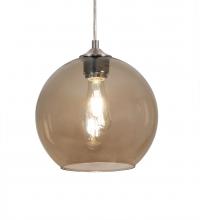 Meyda White 221678 - 9" Wide Bola Mini Pendant