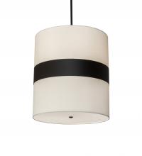 Meyda White 228325 - 27" Wide Cilindro Textrene Pendant