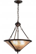 Meyda White 240708 - 17" Wide Sutter Inverted Pendant