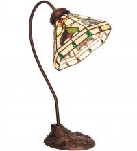 Meyda White 247822 - 18" High Middleton Desk Lamp