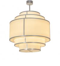 Meyda White 252106 - 42" Wide Jayne 5 Tier Pendant